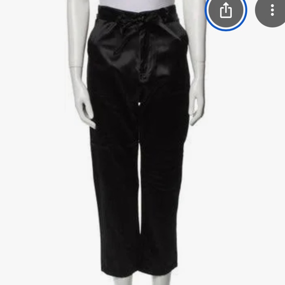 The Great. “Satin” - viscose and cotton pant 
Size 1 (small)